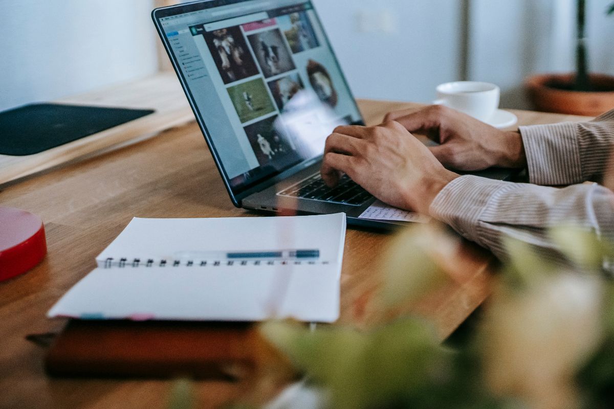 A person providing his services remotely to the company.