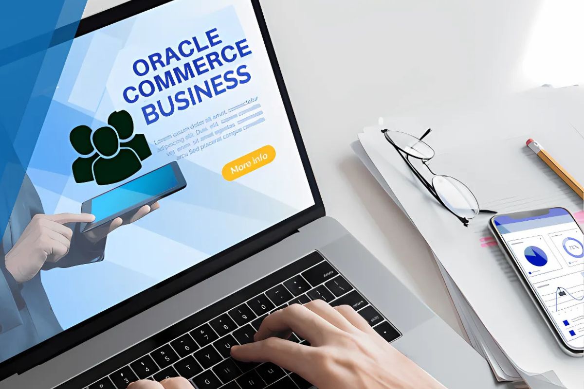 A person using oracle commerce for his business.