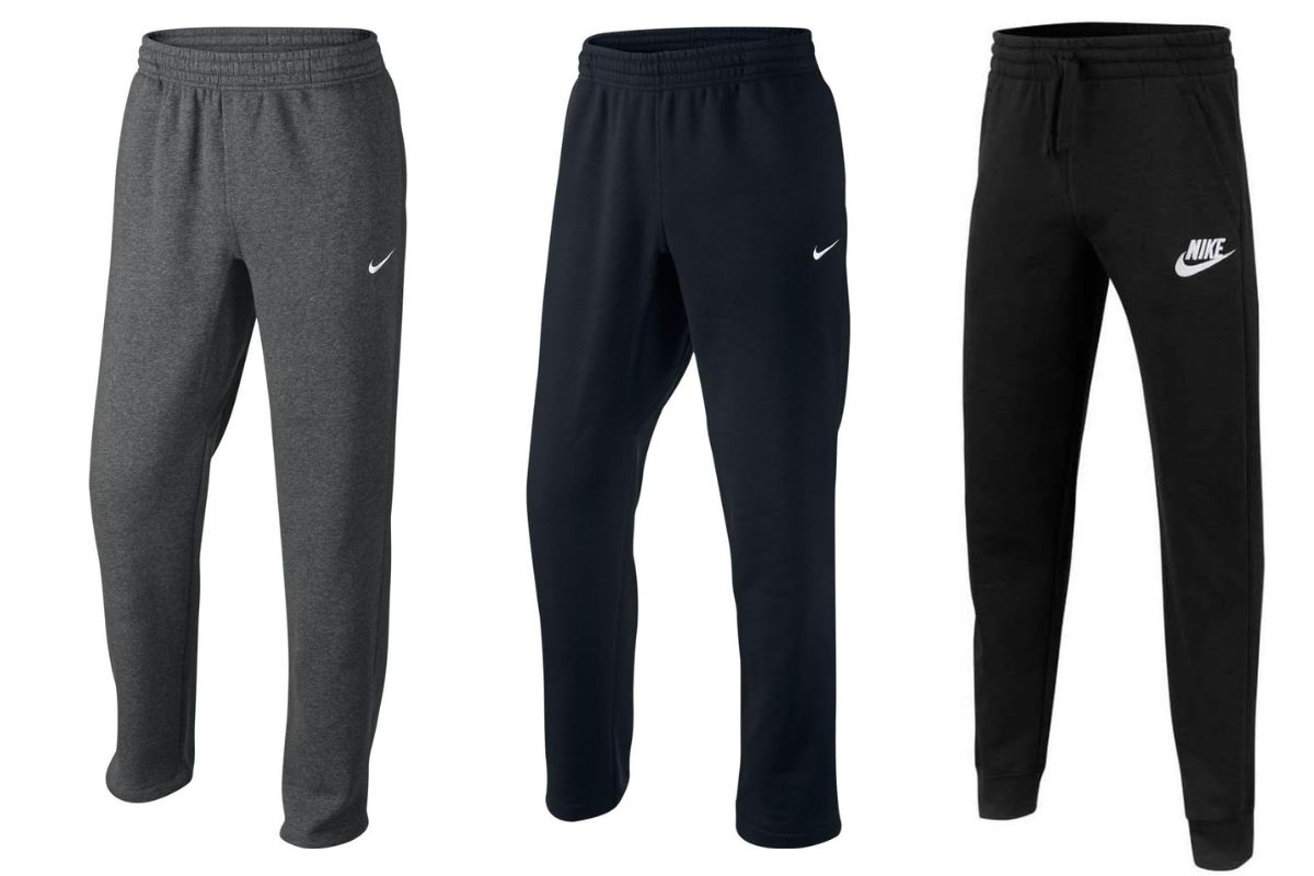 Nike's different sweatpants shown in the image.