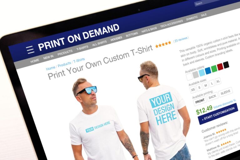 Print on demand website