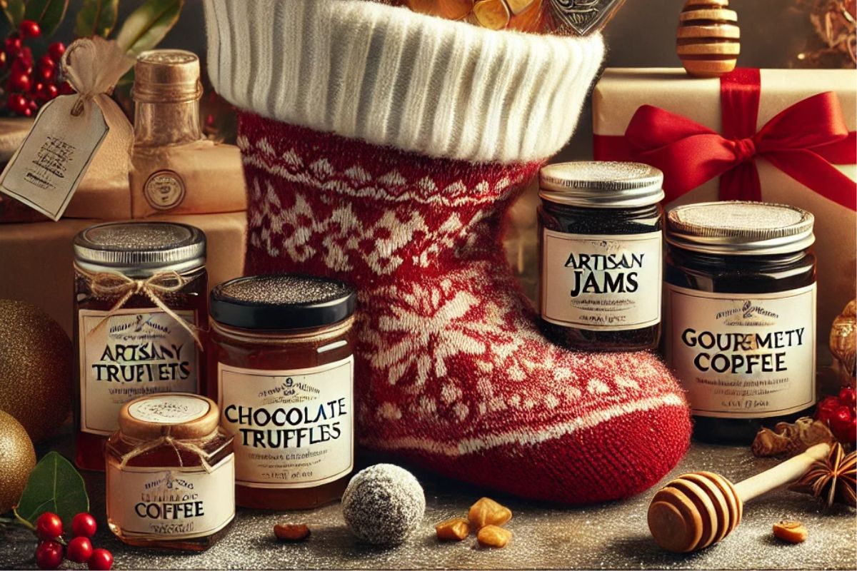 A perfect stuffed stocking for food lover.