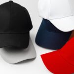 A collection of embroidered snapback hats in different colors