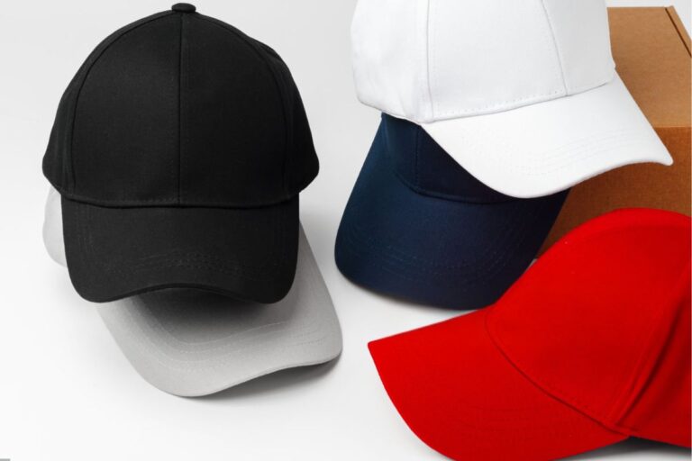 A collection of embroidered snapback hats in different colors