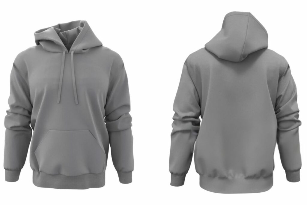 A mockup design of funny graphic hoodie ready for customization