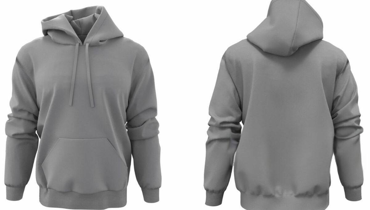 A mockup design of funny graphic hoodie ready for customization