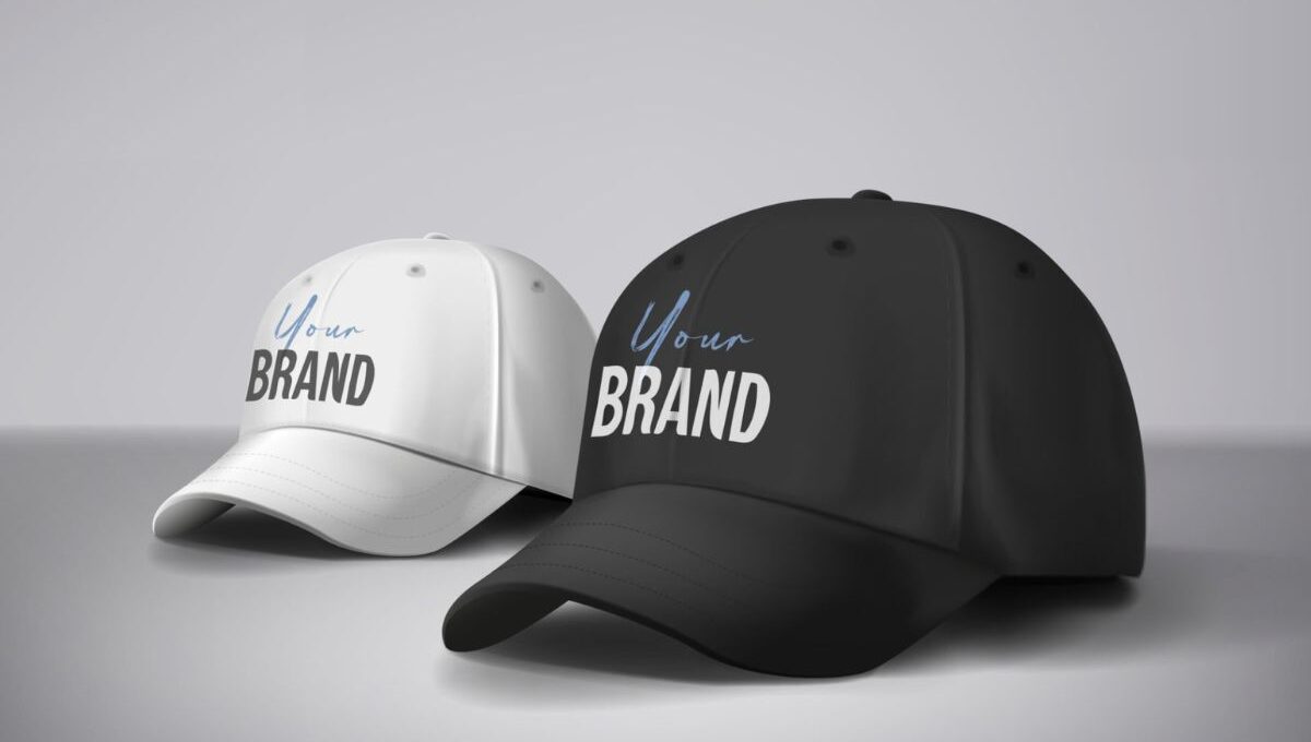 Two custom snapback cap kept with each other