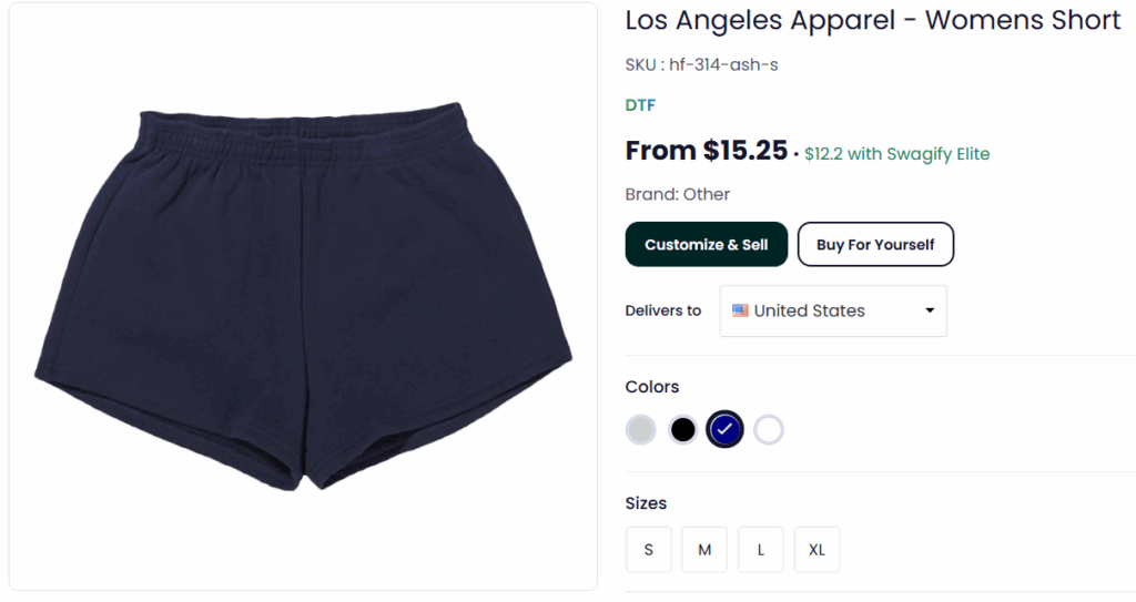 Women's shorts for sale