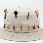 A personalized fishing hat shown in the image