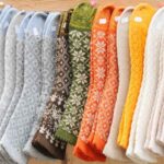 A collection of custom novelty socks