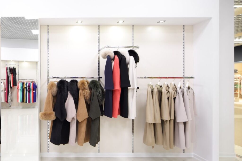 A collection of sustainable clothes kept with each other