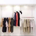A collection of sustainable clothes kept with each other