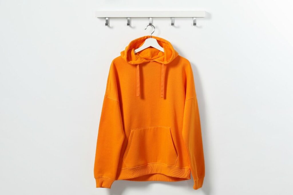 A custom winter hoodies shown in the image