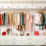 A typical women's capsule wardrobe with everyday essentials