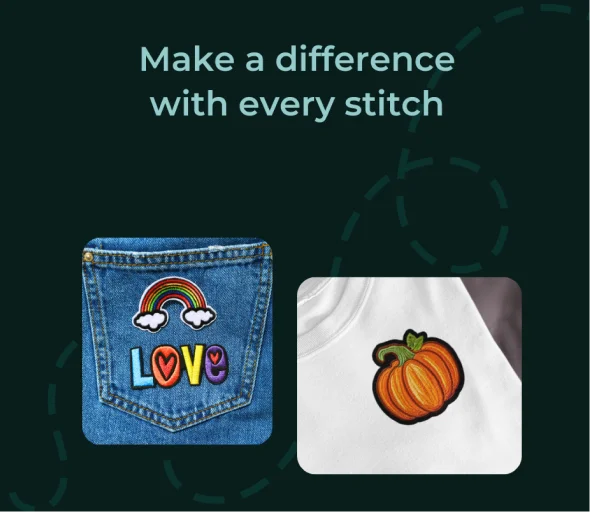 Make difference with every stitch